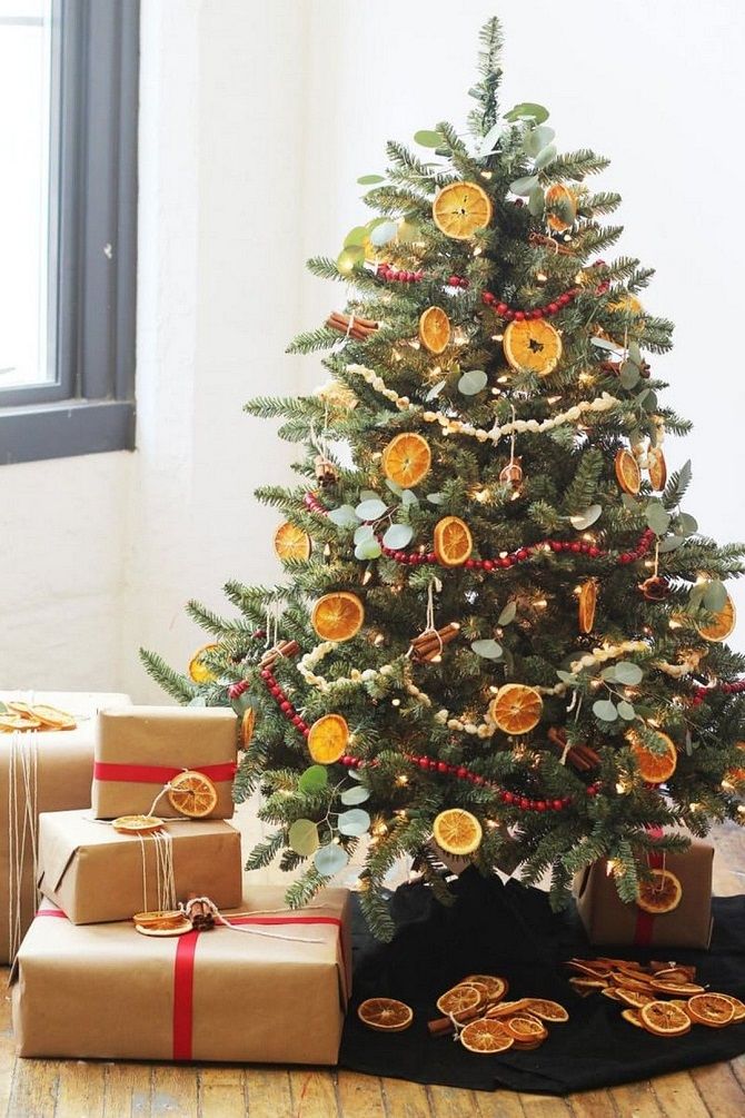Маленькая елка на Новый год: как вписать в интерьер, как украсить, идеи своими руками | hb-crm.ru