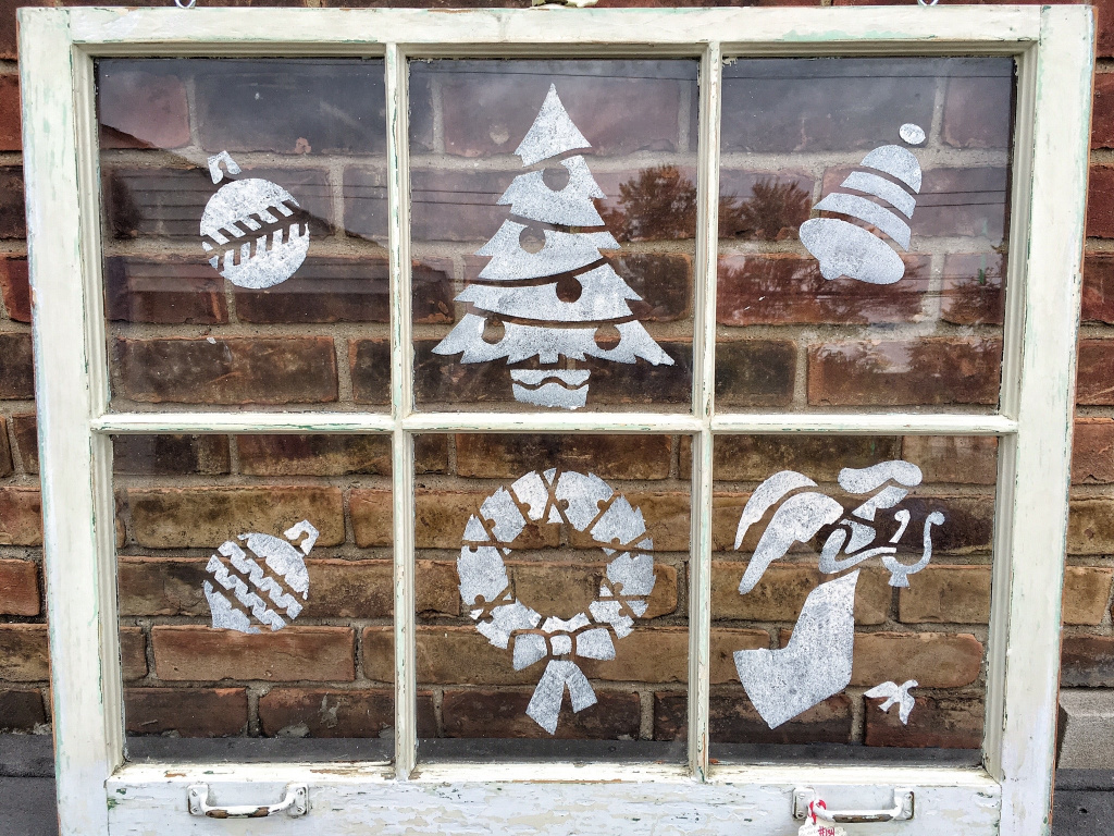 Новогодние трафареты из бумаги украшений на окна: 800 шаблонов + способы использования